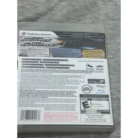 Need for Speed Shift Sony PlayStation 3 Video Game CD - Picture 7 of 7